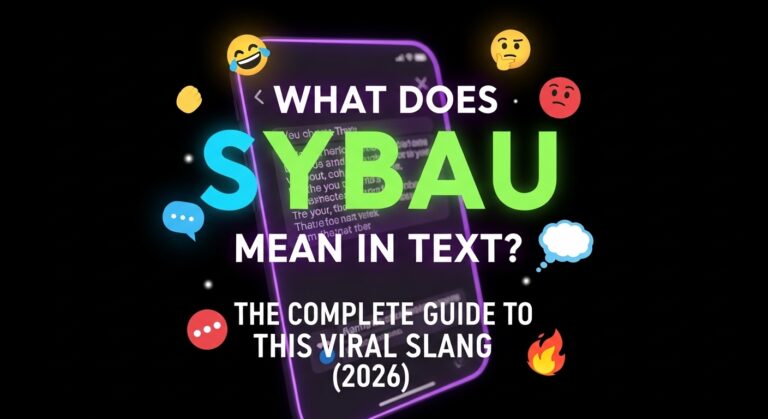SYBAU Mean in Text