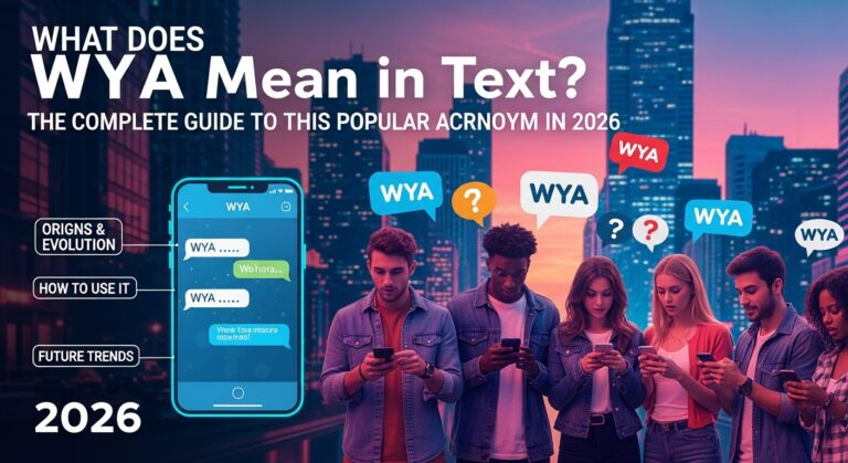 WYA Meaning in Text