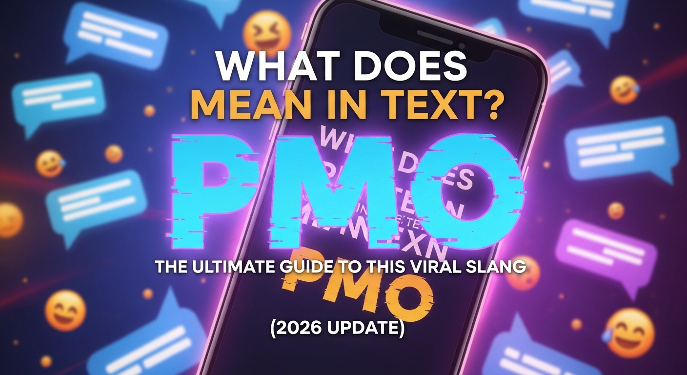 What Does PMO Mean in Text
