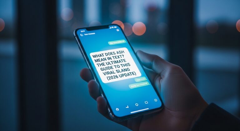 What Does Ash Mean in Text
