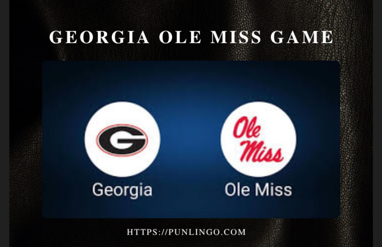 georgia ole miss game