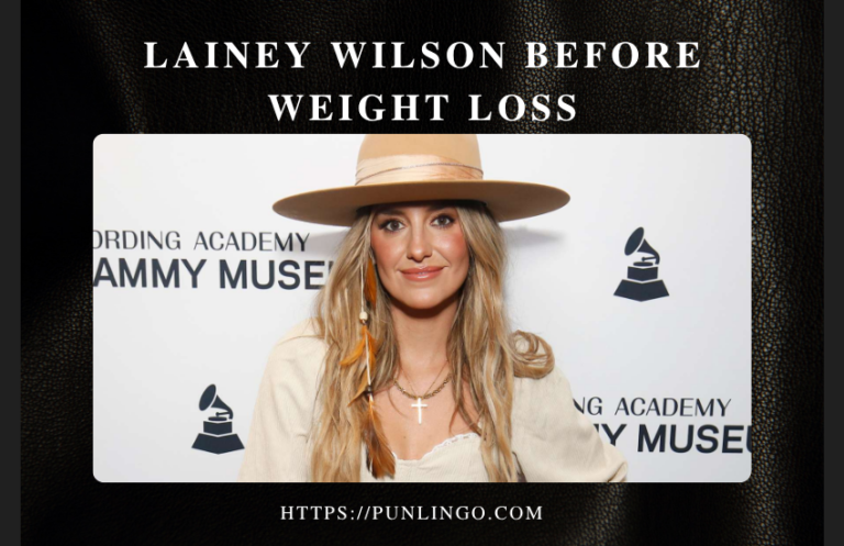 lainey wilson before weight loss